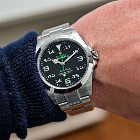 rolex air king 126900 review.